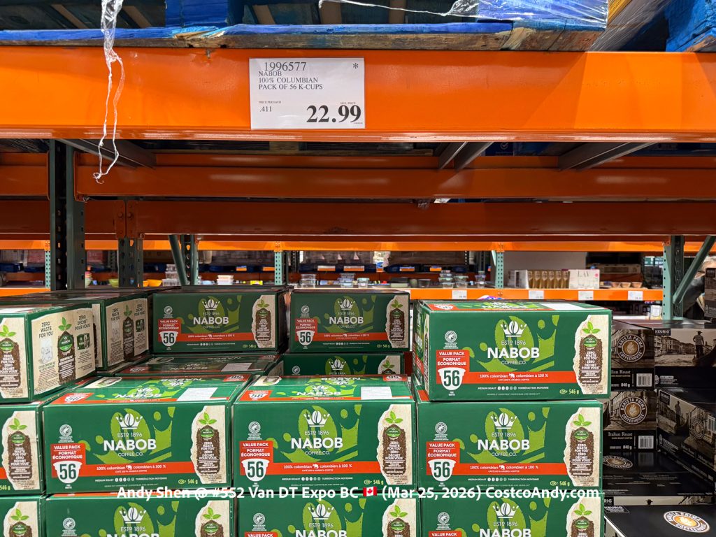 NABOB 100% COLUMBIAN PACK OF 56 K-CUPS