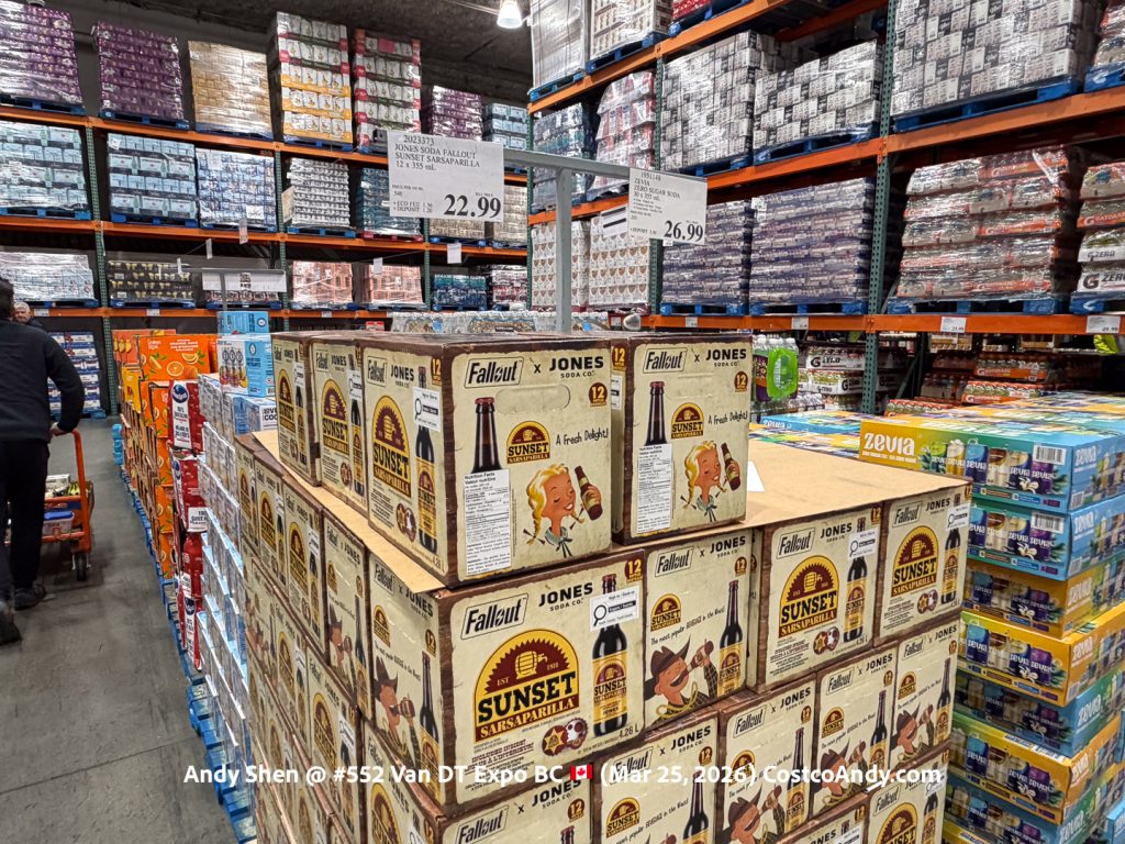 JONES SODA FALLOUT SUNSET SARSAPARILLA 12 X 355 ML