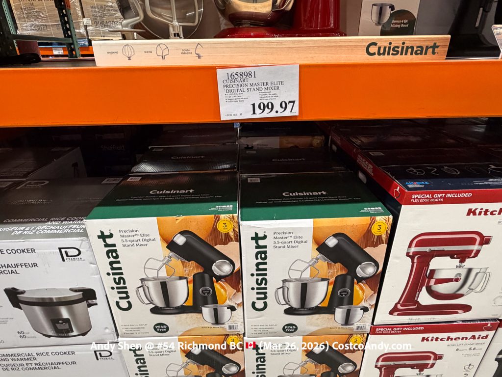 CUISINART PRECISION MASTER ELITE DIGITAL STAND MIXER