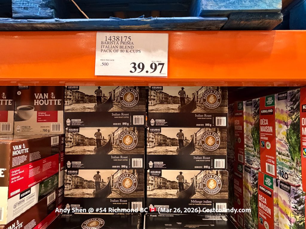 BARISTA PRIMA ITALIAN BLEND K-CUPS 80 COUNT