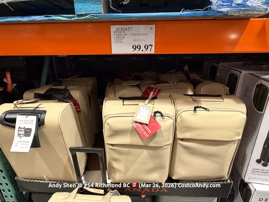 BUGATTI CARRY-ON + DUFFLE BAG 2 PIECES