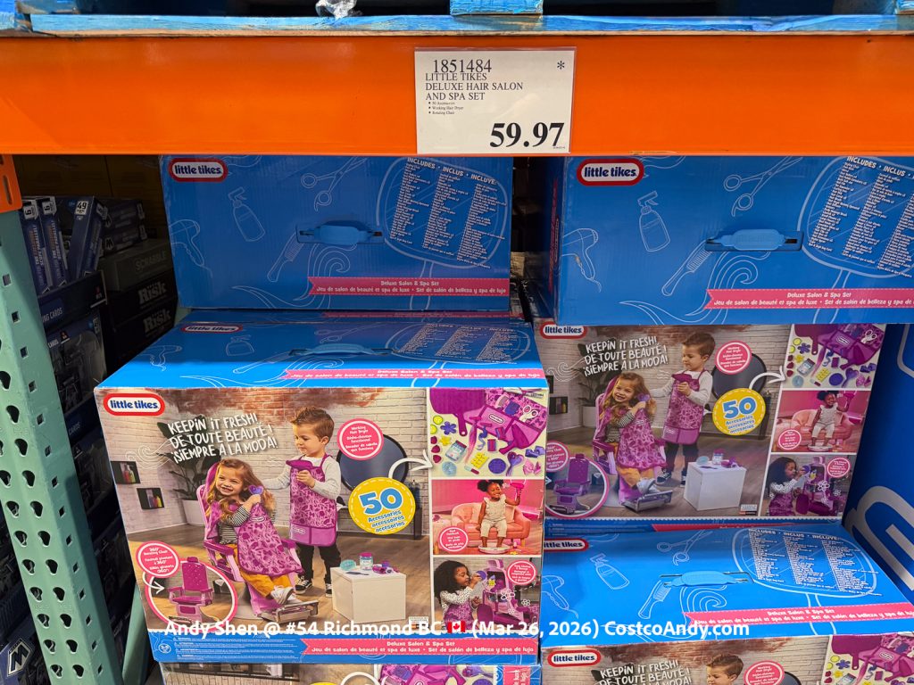 LITTLE TIKES DELUXE HAIR SALON AND SPA SET