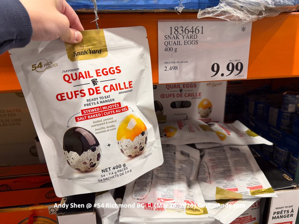 SNAK YARD QUAIL EGGS STEWED AND SALT BAKED 400G (14.1 OZ)