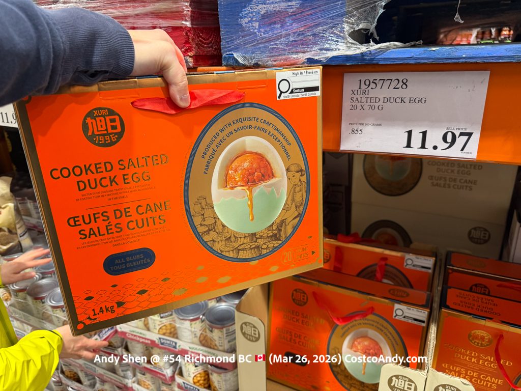 XURI SALTED DUCK EGG 20X70G