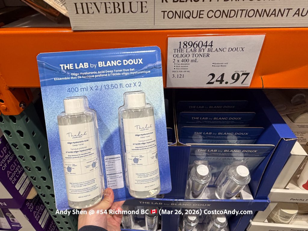 THE LAB BY BLANC DOUX OLIGO TONER 2 X 400 ML