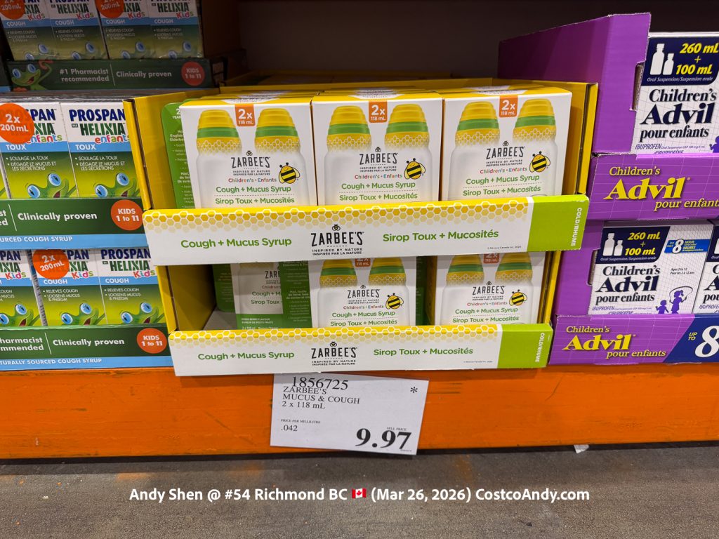 ZARBEE’S MUCUS & COUGH 2 X 118 ML