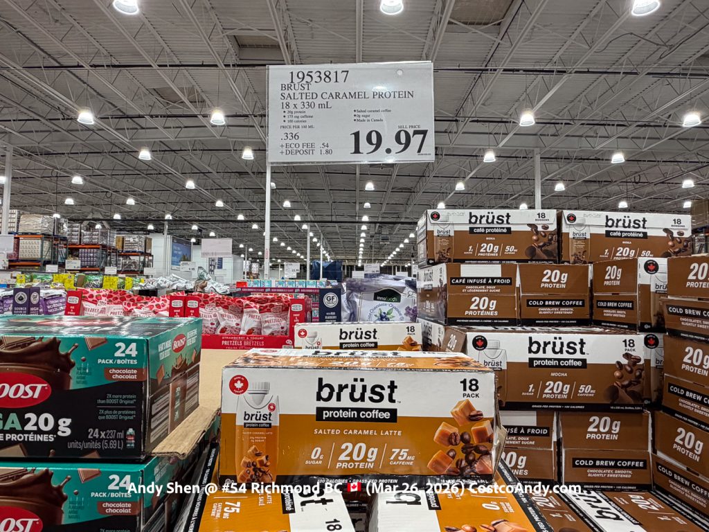 BURST SALTED CARAMEL PROTEIN 18X330ML