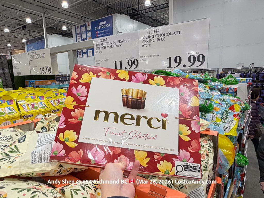 MERCI CHOCOLATE SPRING BOX 675G