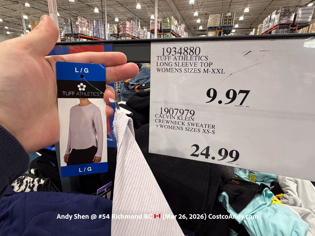 TUFF ATHLETICS LONG SLEEVE TOP WOMENS SIZES S-XXL