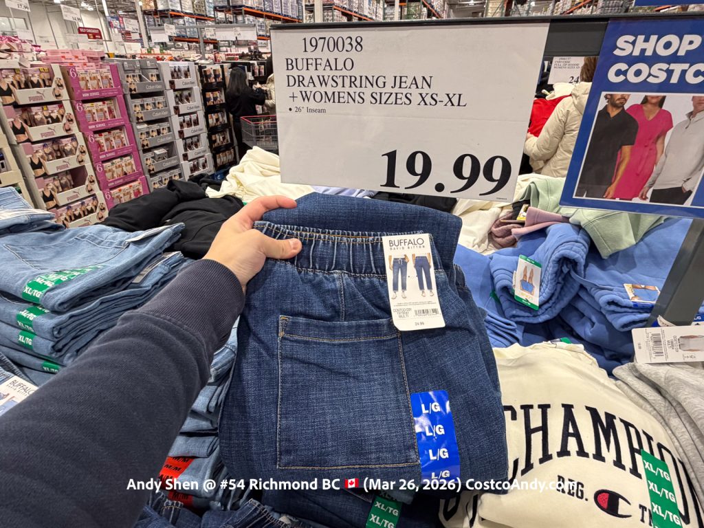 BUFFALO DRAWSTRING JEAN +WOMENS SIZES XS-XL