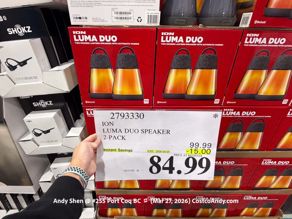ION LUMA DUO SPEAKER 2-PACK