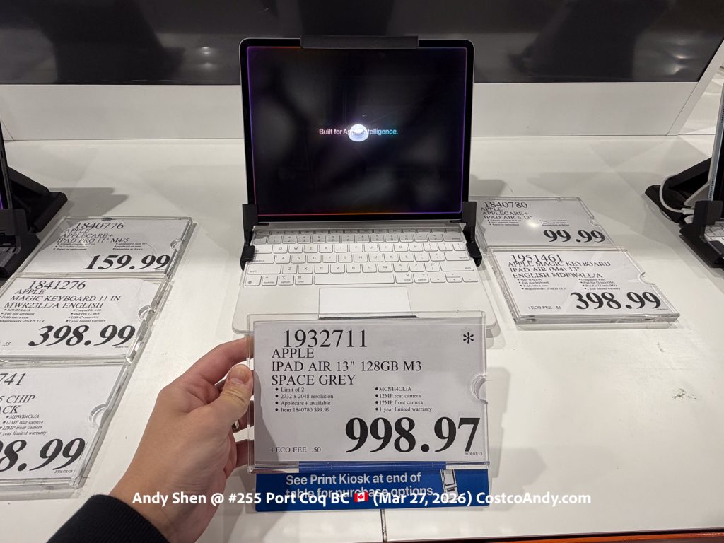 IPAD AIR 13 128GB M3 SPACE GREY