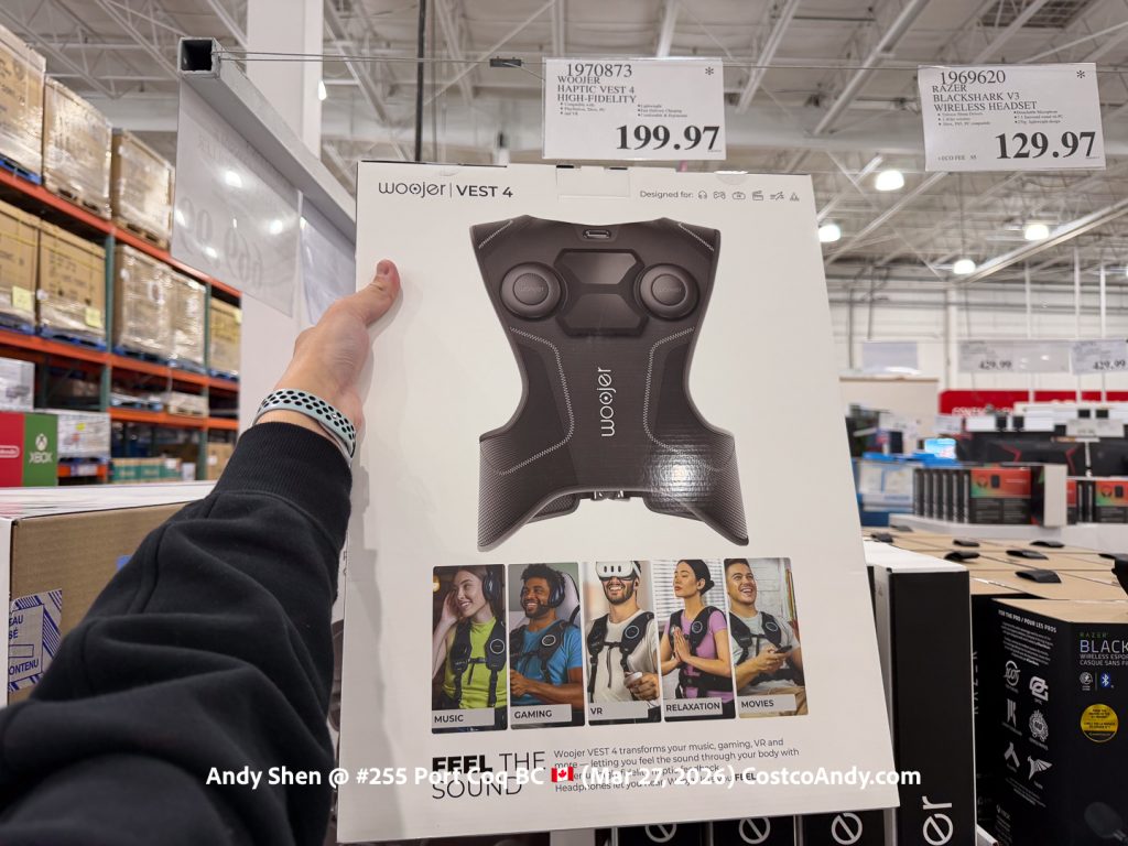 WOOJER HAPTIC VEST 4 HIGH-FIDELITY