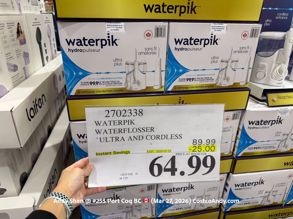 WATERPIK WATERFLOSSER ULTRA AND CORDLESS