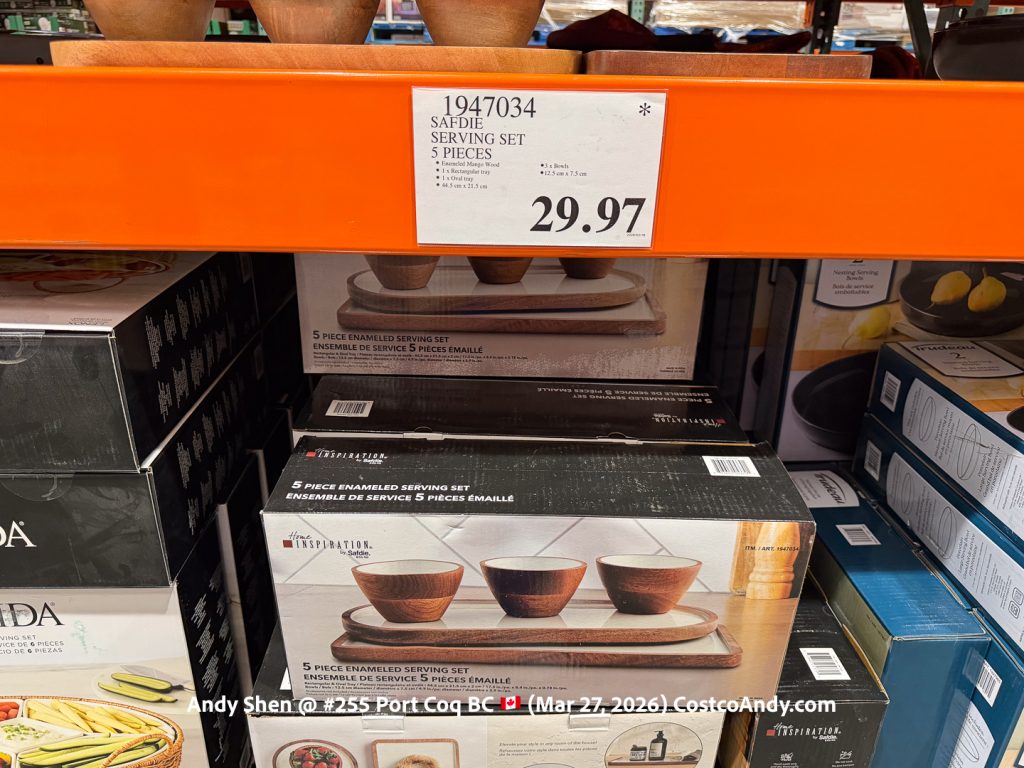 SAFDIE SERVING SET 5 PIECES