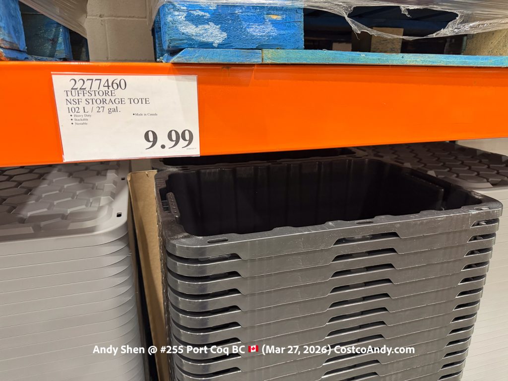 TUFFSTORE NSF STORAGE TOTE 102L/27GAL