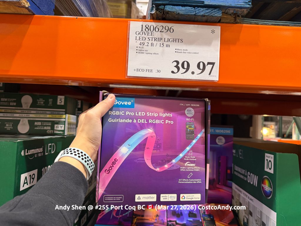 GOVEE LED STRIP LIGHTS 49.2 FT / 15M