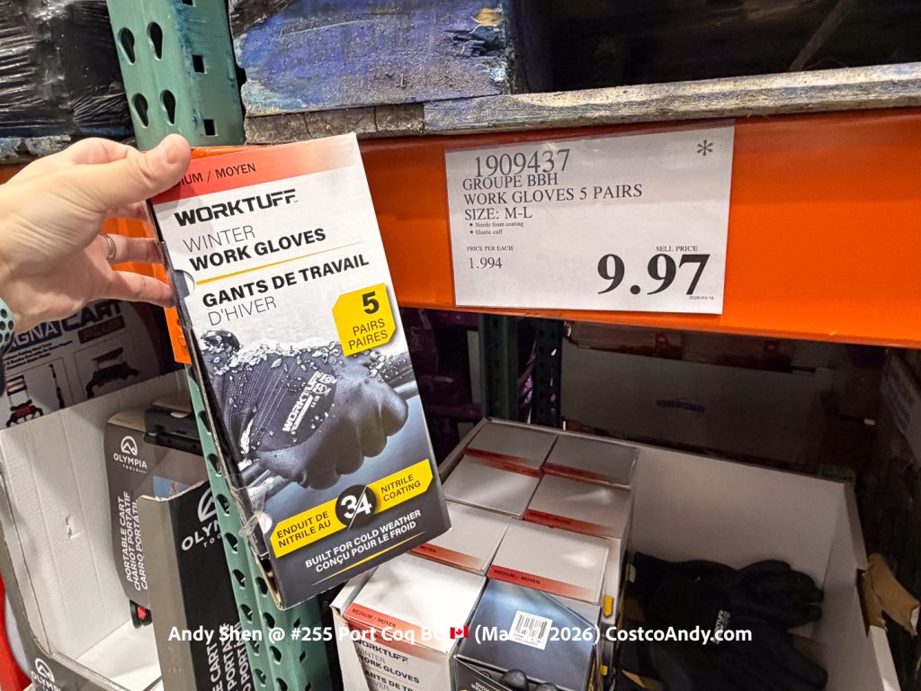 GROUP BBH WORK GLOVES 5 PAIRS SIZE M-L