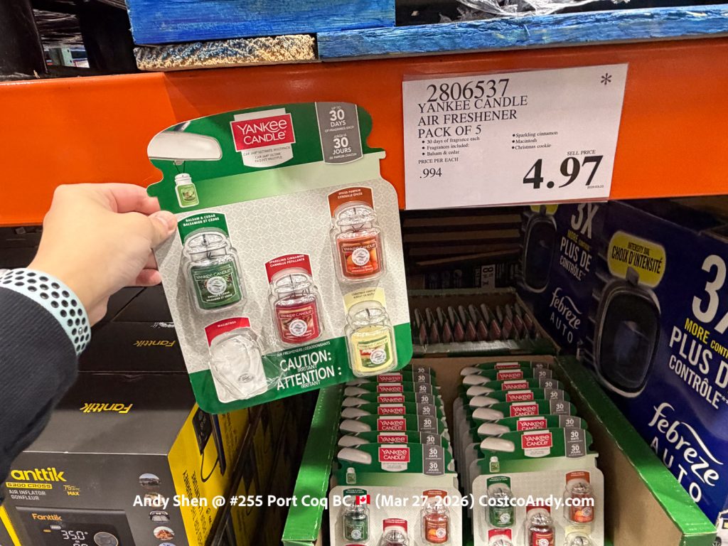 YANKEE CANDLE AIR FRESHENER PACK OF 5