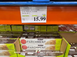 KIRKLAND SIGNATURE PARCHMENT PAPER PACK OF 2