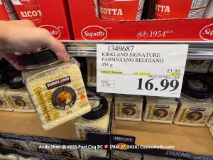 KIRKLAND SIGNATURE PARMIGIANO REGGIANO 454G