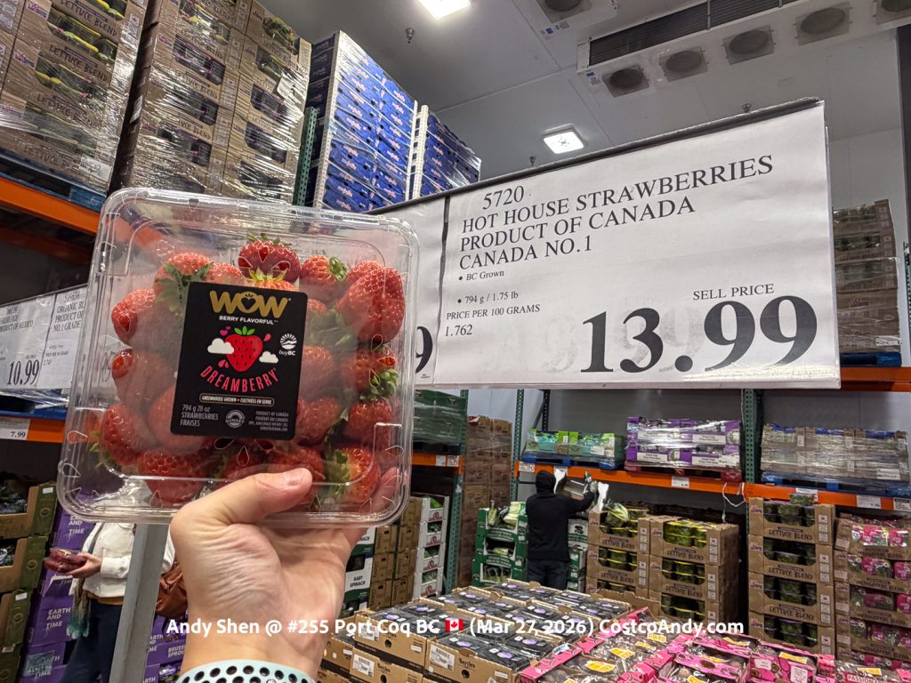HOT HOUSE STRAWBERRIES PRODUCT OF CANADA CANADA NO.1 (1.75 LB)