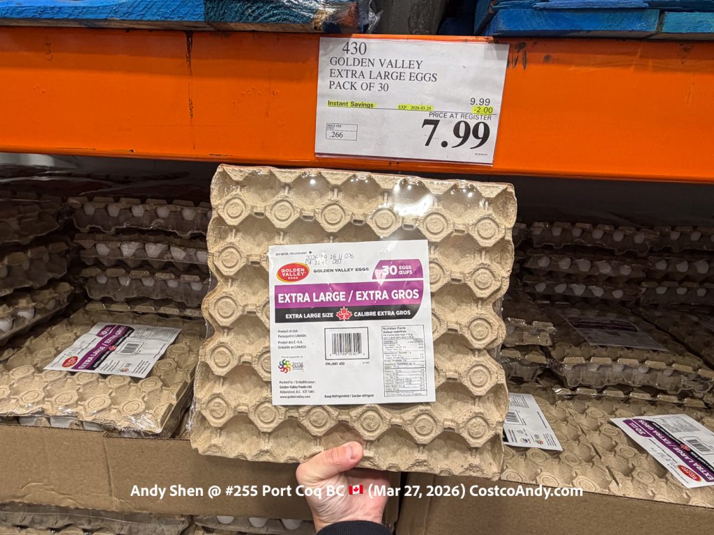 GOLDEN VALLEY EXTRA LARGE EGGS PACK OF 30