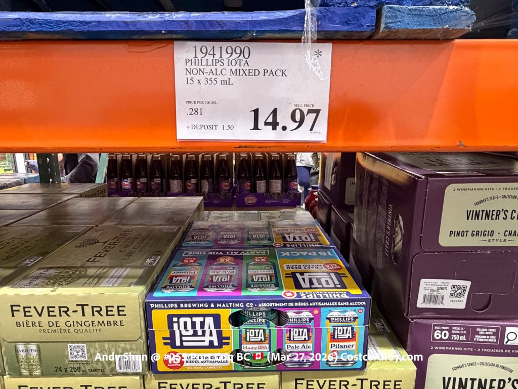 PHILLIPS IOTA NON-ALC MIXED PACK 15X355ML