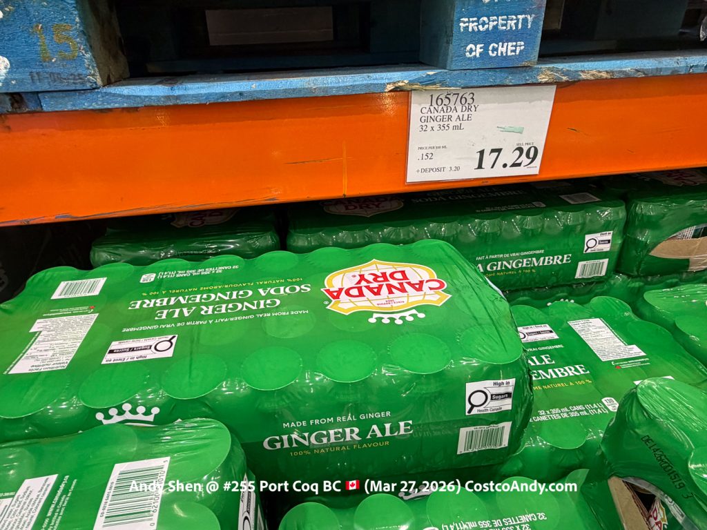 CANADA DRY GINGER ALE 32 X 355 ML