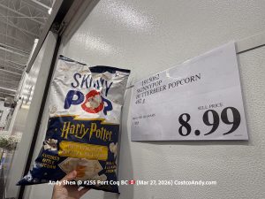 SKINNYPOP BUTTERBEER POPCORN 482G / 17 OZ