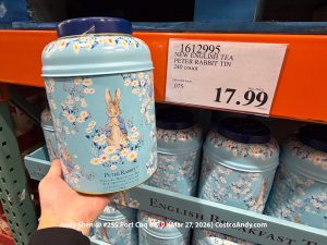 NEW ENGLISH TEA PETER RABBIT TIN 240CT