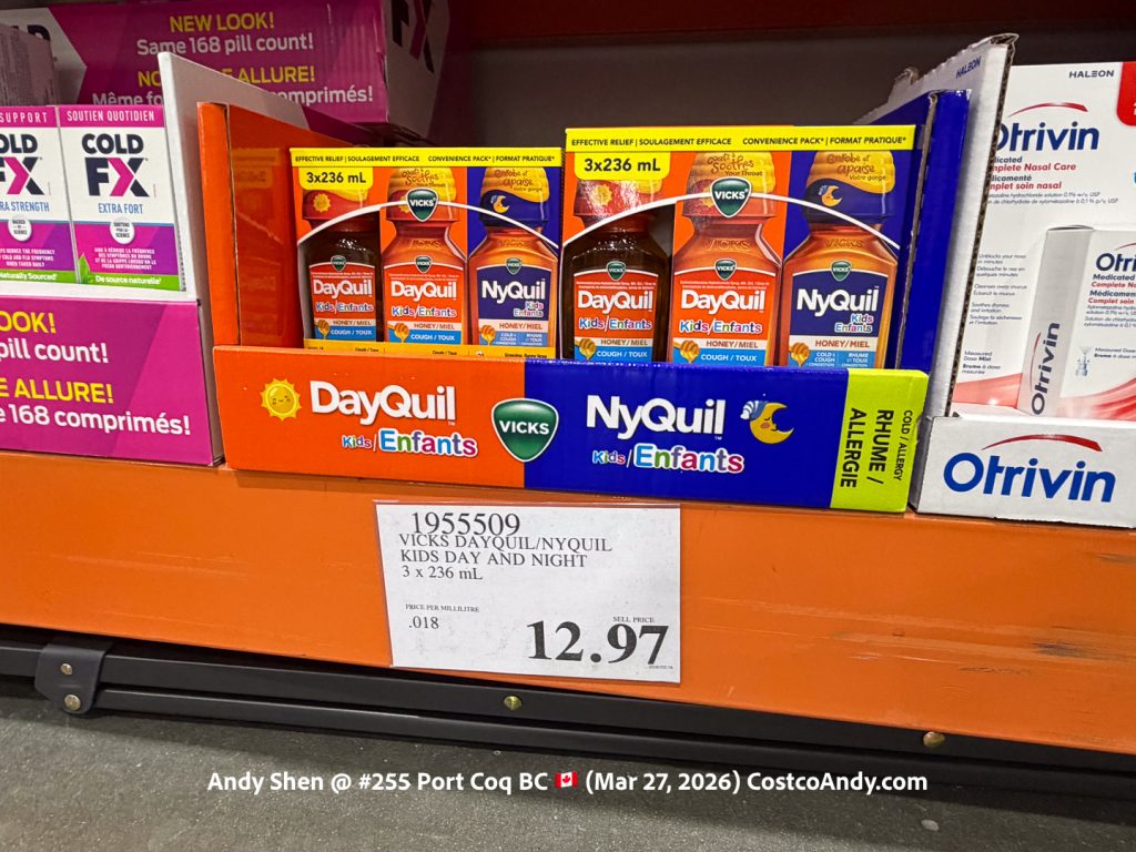 VICKS DAYQUIL/NYQUIL KIDS DAY AND NIGHT 3 X 236 ML