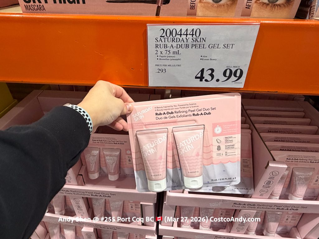 SATURDAY SKIN RUB-A-DUB PEEL GEL SET 2 X 75 ML