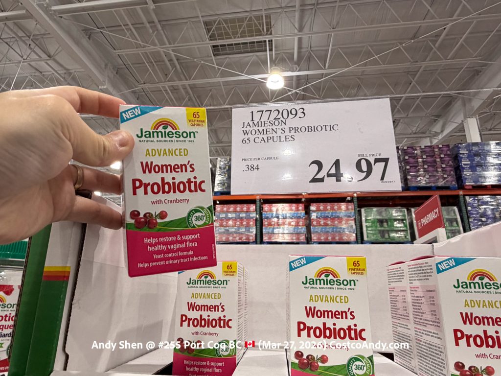 JAMIESON WOMENS PROBIOTIC 65 CAPSULES