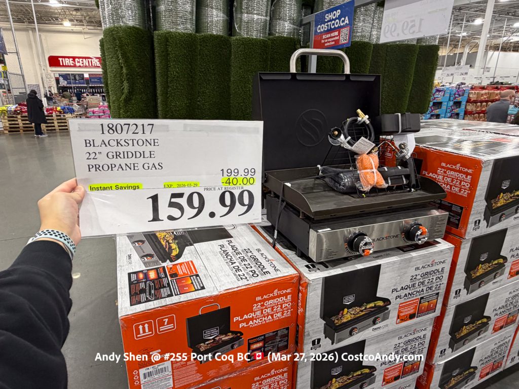 BLACKSTONE 22″ GRIDDLE PROPANE GAS