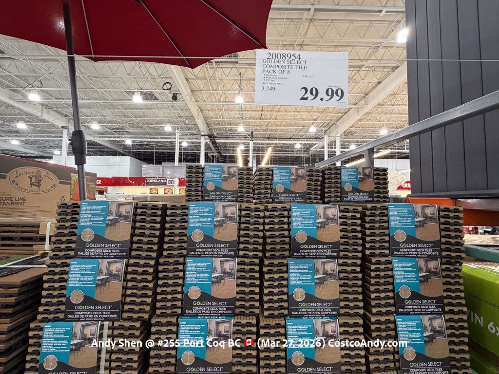 GOLDEN SELECT COMPOSITE TILE PACK OF 8