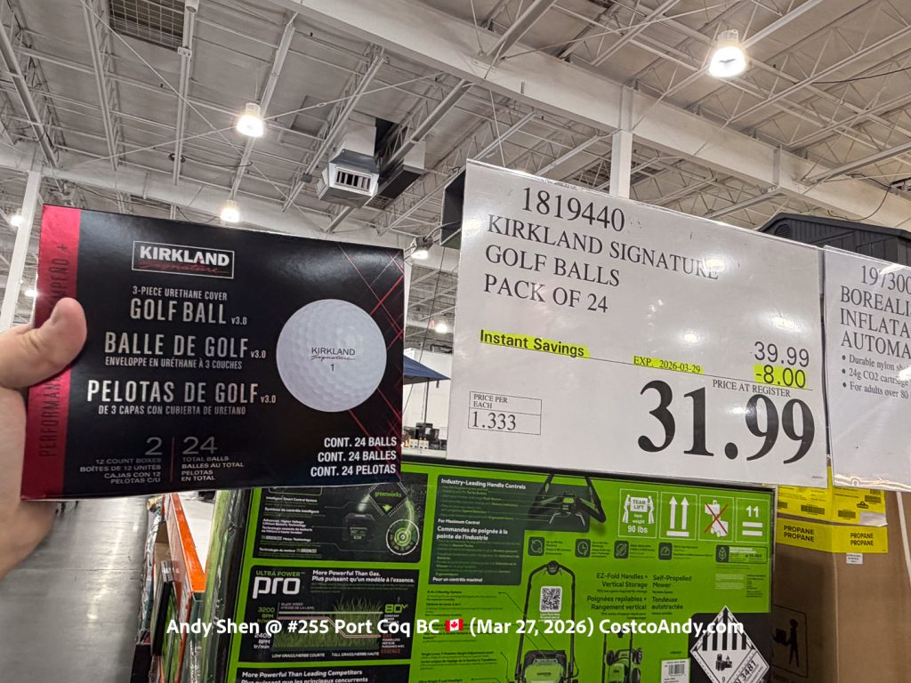 KIRKLAND SIGNATURE GOLF BALLS 24 PACK