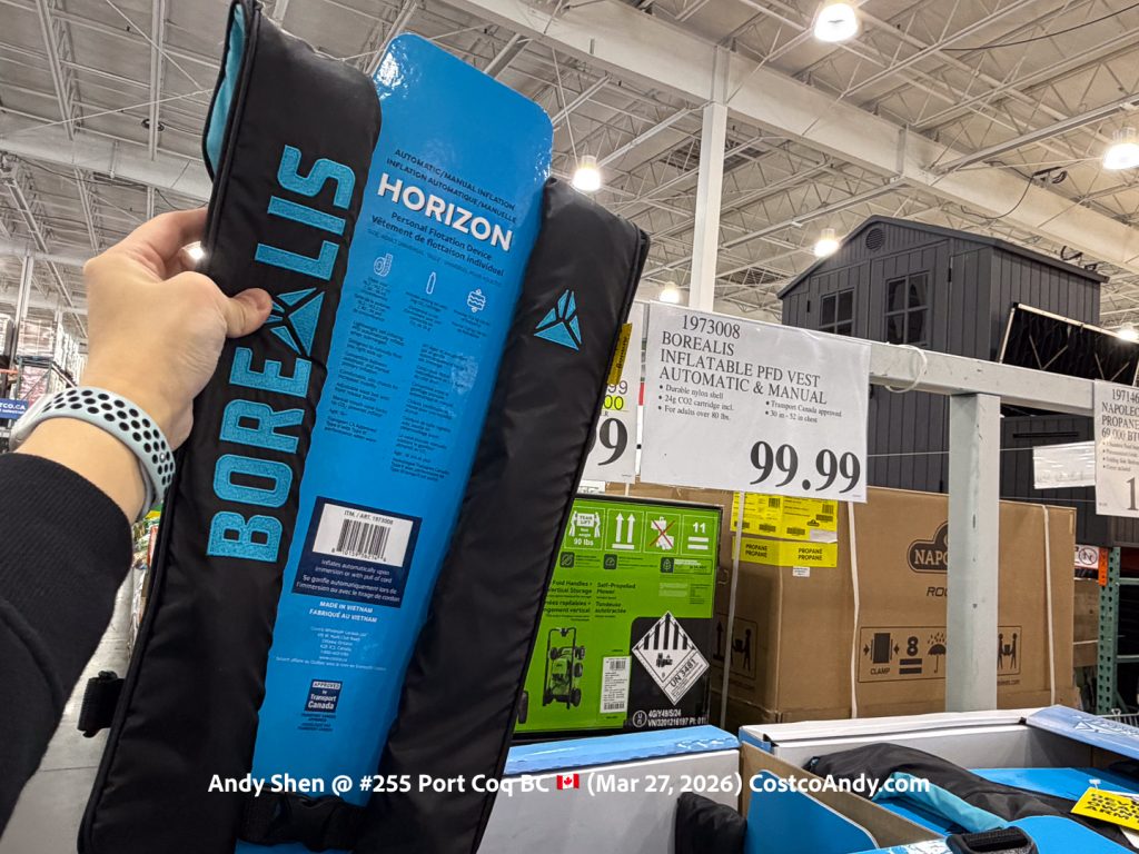 BOREALIS INFLATABLE PFD VEST AUTOMATIC & MANUAL