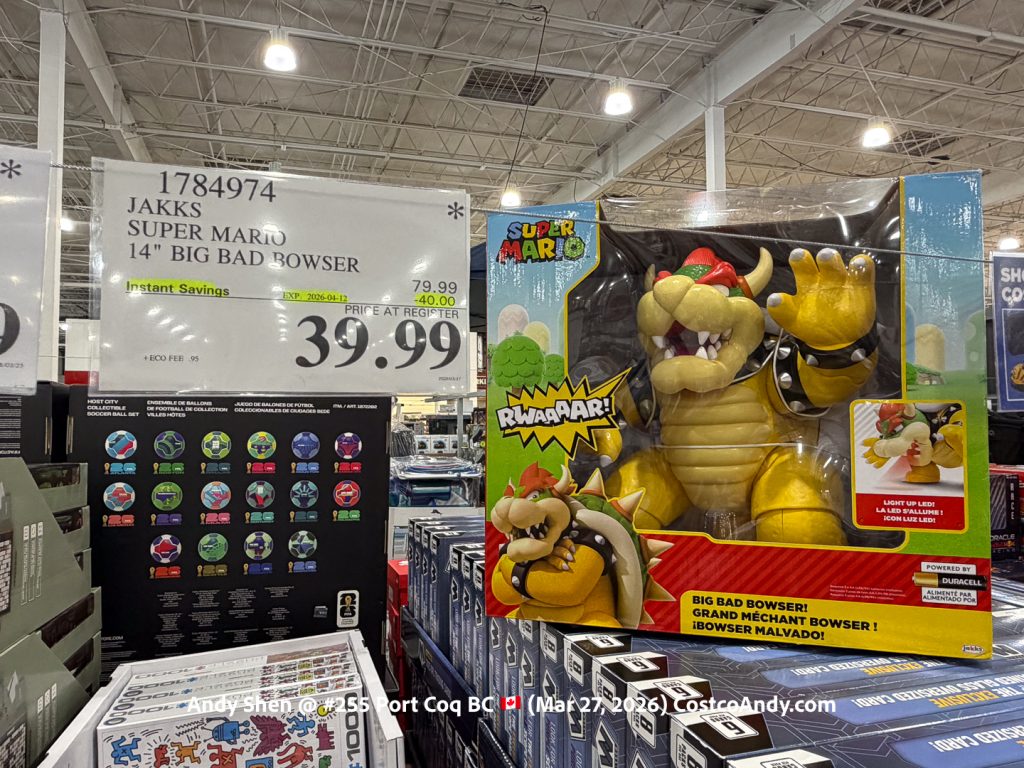 JAKKS SUPER MARIO 14″ BIG BAD BOWSER