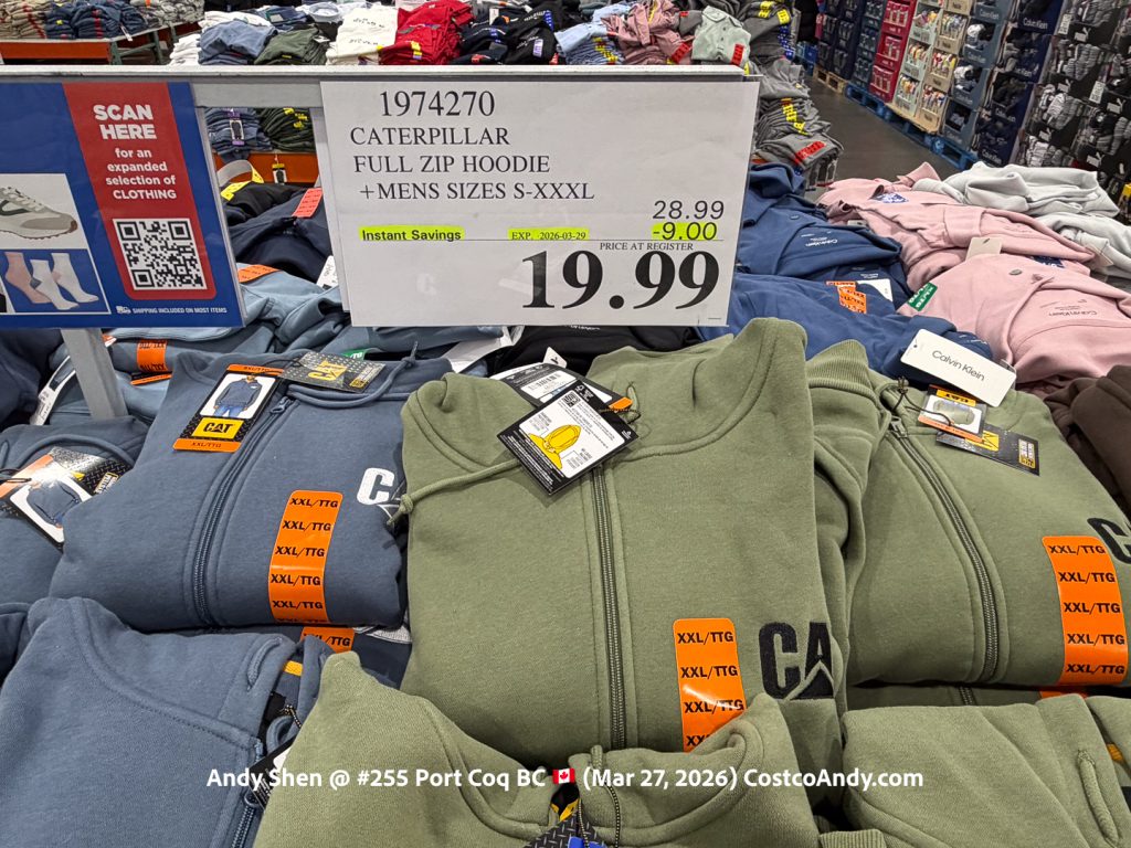 CATERPILLAR FULL ZIP HOODIE +MENS SIZES S-XXXL