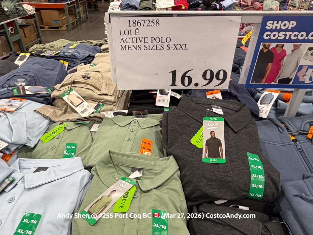 LOLE ACTIVE POLO MENS SIZES S-XXL