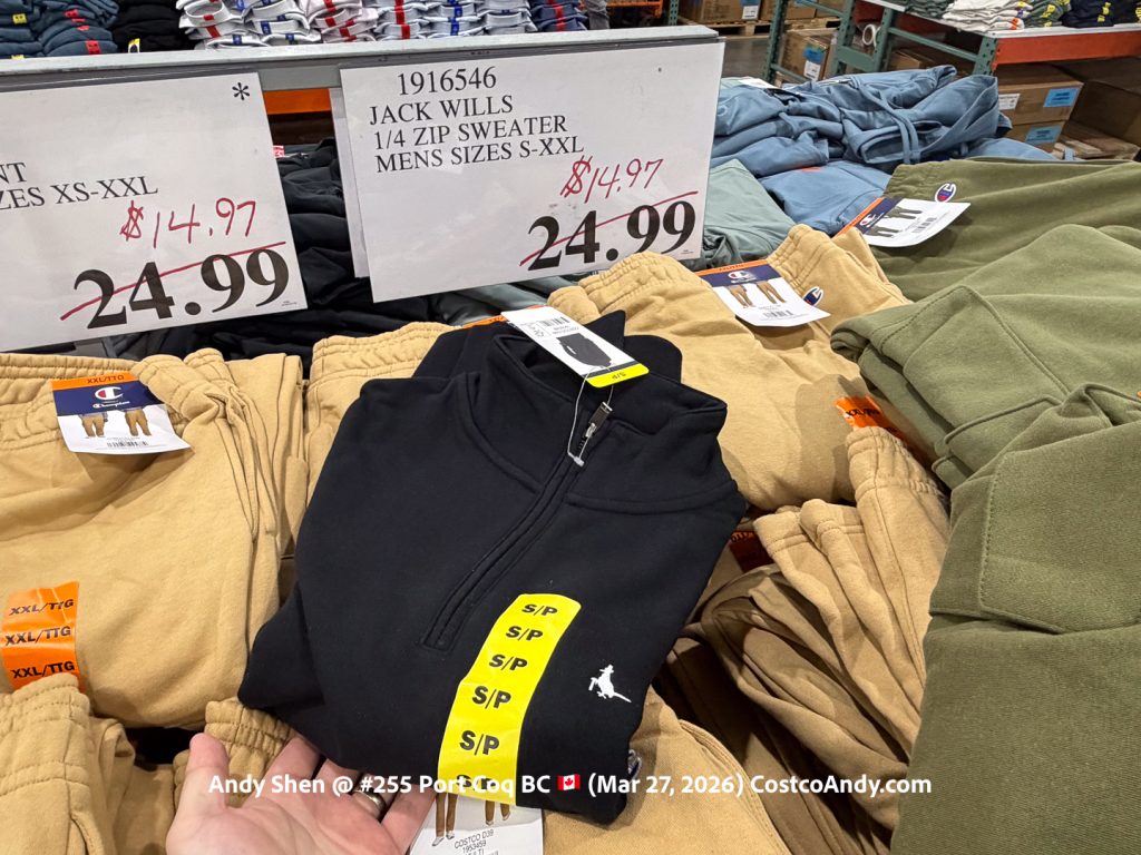 JACK WILLS 1/4 ZIP SWEATER MENS SIZES S-XXL