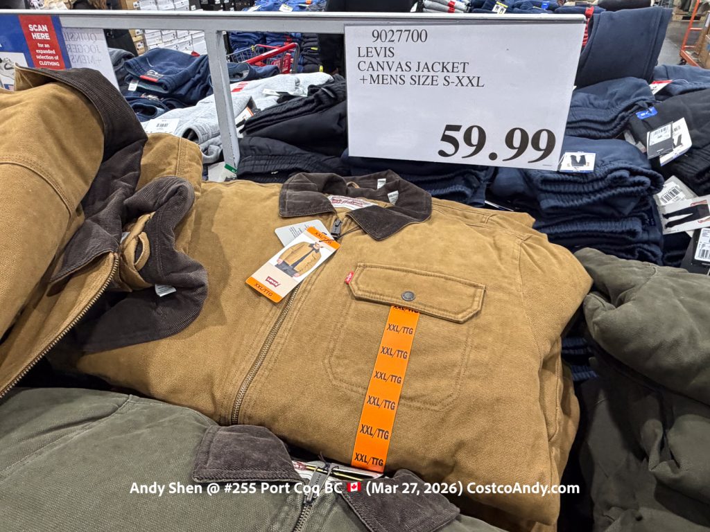 LEVIS CANVAS JACKET +MENS SIZE S-XXL