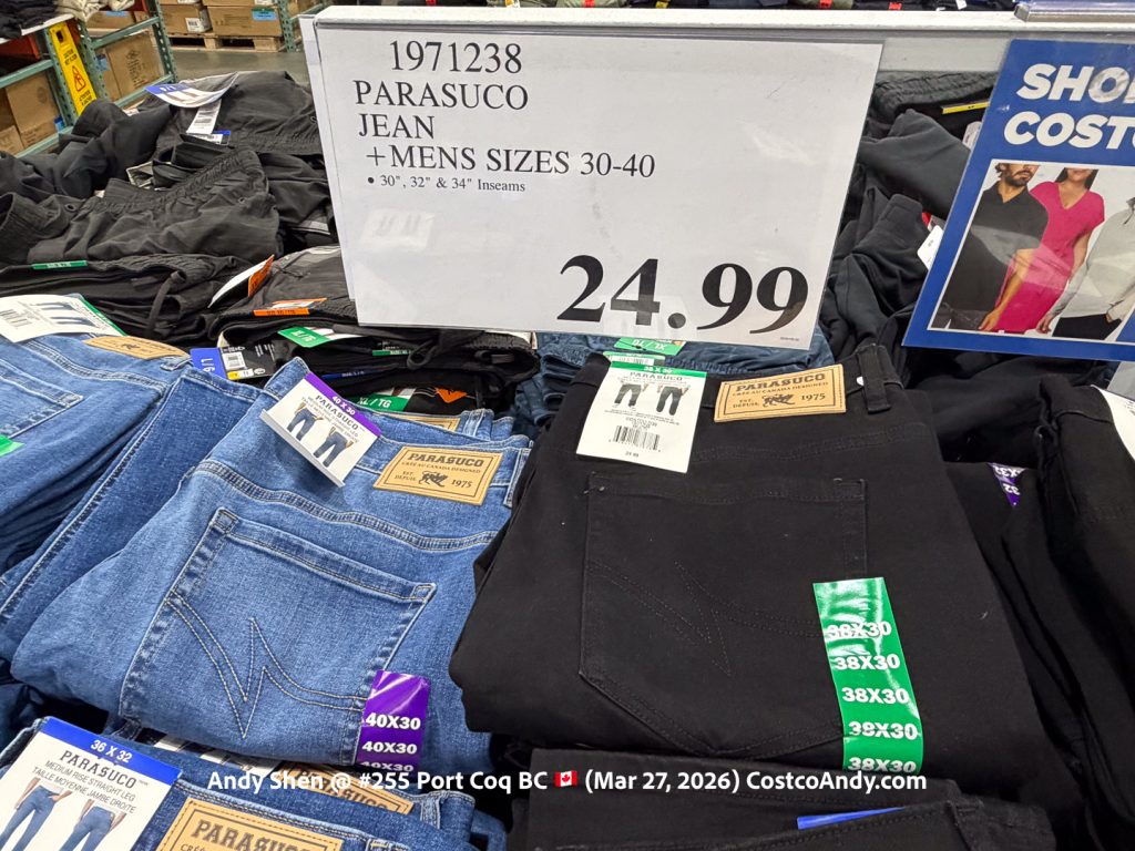 PARASUCO JEAN +MENS SIZES 30-40