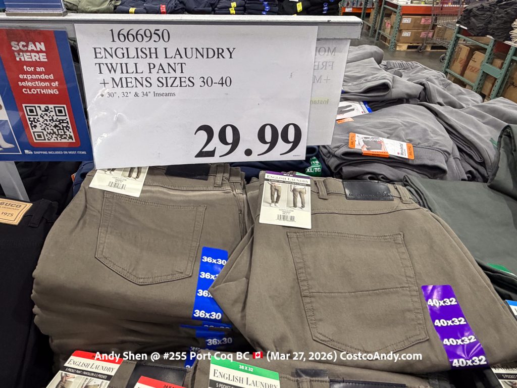ENGLISH LAUNDRY 5 POCKET PANT MENS SIZES 30-40