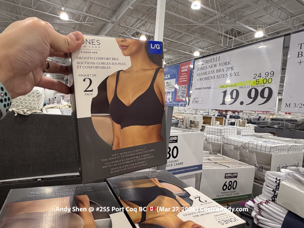 JONES NEW YORK SEAMLESS BRA 2PK + WOMENS SIZES S-XL