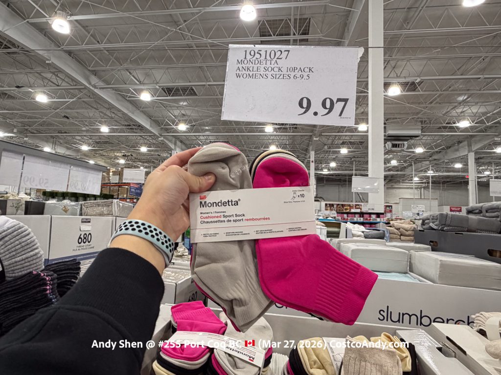 MONDETTA ANKLE SOCK 10PK WOMENS SIZES 6-9.5