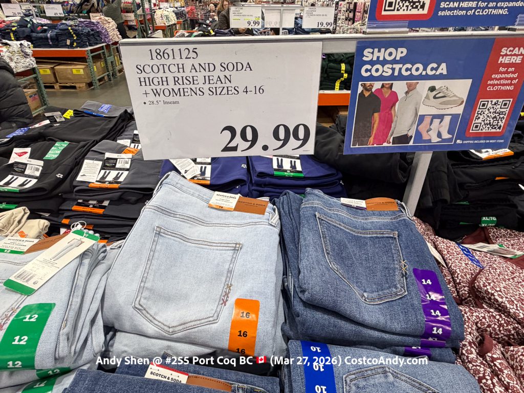 SCOTCH AND SODA HIGH RISE JEAN WOMENS SIZES 4-16