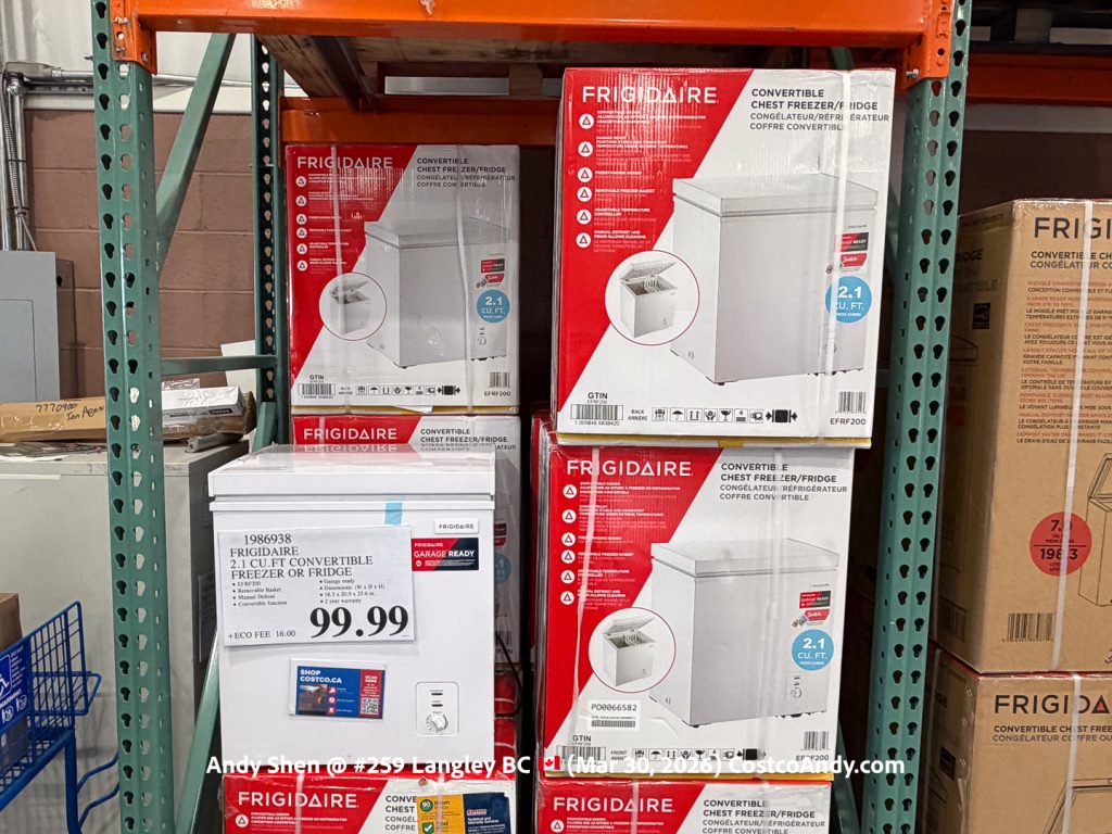 FRIGIDAIRE 2.1 CU.FT. CONVERTIBLE FREEZER OR FRIDGE