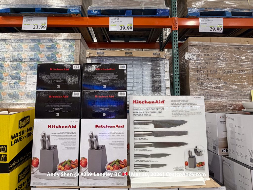 KITCHENAID KNIFE BLOCK SET 6 PIECES